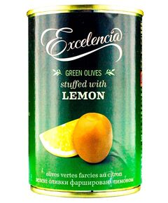 Оливки EXCELENCIA з лимоном 314мл