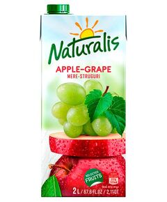 Нектар яблучно-виноградний Naturalis 2л