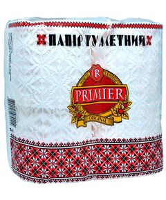 Папір туалетний Прімьер 4шт