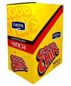 Чіпси МІКС смаків 50г (20шт в упаковці, ціна за шт)