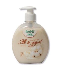 Крем- мило рідке "Silk & Yogurt" з гліцерином ТМ ''RoNi''  дозатор 450 мл