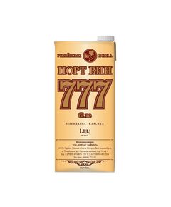 Портвiн 777. Вино типу порт, біле. ПОРТВИН 777 Burnas Winery 1л