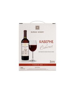 Каберне. Вино сортове сухе червоне. Bessarabia Голіцинські вина Bag in box 3 л