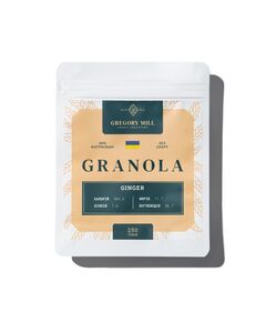 Гранола Імбирне печиво Gregory Mill Ginger Cookie, 250 г