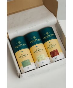 Набір граноли подарунковий Apple Pie, Banana & Cherry Boom Gregory Mill