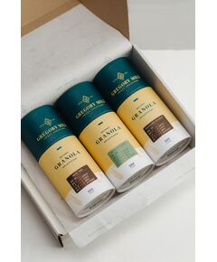 Набір граноли подарунковий Nuts Trio, Pistachio&Mint & Chocolate Coconut
