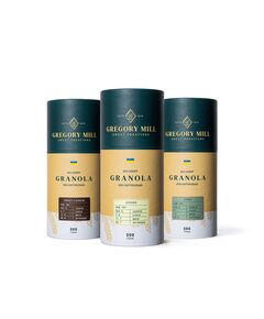 Набір граноли Sweet Boх Ginger, Sweet Cashew & Finik, 1500 г Gregory Mill