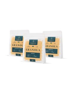 Набір граноли Almond, Apple Pie, Pistachio & Mint, 750 г Gregory Mill