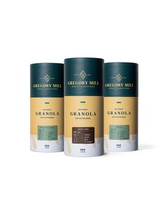 Набір граноли Nuts’ Box Almond, Nuts’ Trio, Pistachio & Mint, 1500 г Gregory Mill