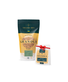 Набір граноли Mini Almond, 1 кг & Nuts’ Trio, 250 г у подарунок Gregory Mill