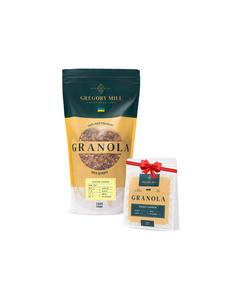 Набір граноли Mini Ginger Cookie, 1 кг & Sweet Cashew, 250 г у подарунок Gregory Mill