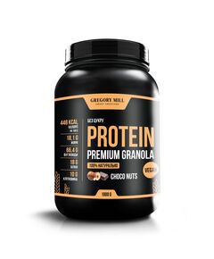 Протеїнова гранола Шоколад та Горіхи Gregory Mill Choco Nuts Protein Premium Granola, 1000 г