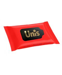Серветки вологі Unis Red 15 шт антібактериальні універсальні