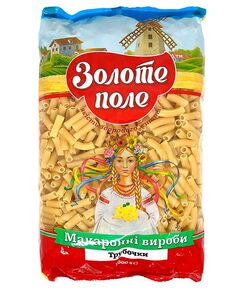 Макарони Трубочки Золоте поле 1кг (4820186540307)
