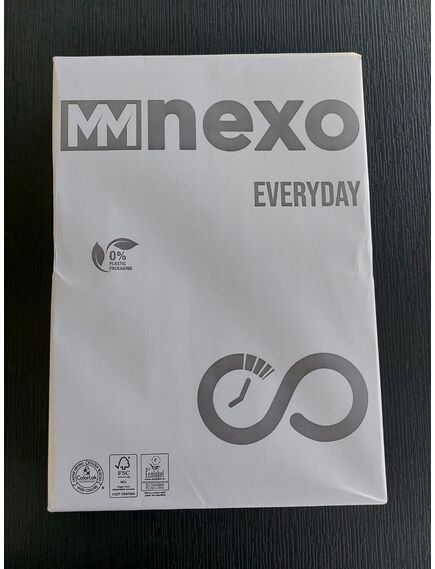 Бумага офисная Nexo Everyday A4 80 г/м2 класс C 500 листов, зображення 2 Бумага офисная Nexo Everyday A4 80 г/м2 класс C 500 листов, зображення 2