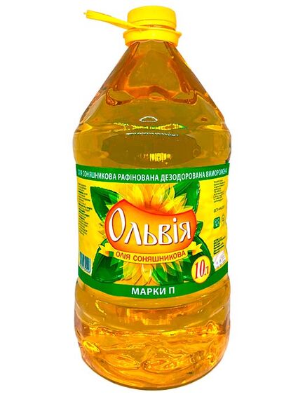 Олія Ольвія соняшникова 10л (4820221340213)