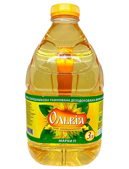 Олія Ольвія соняшникова 3л з ручкою (4820221340190), зображення 2