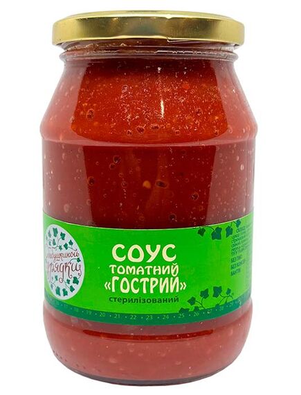 Соус гострий С бабушкиной грядки 460г (4820030562264)