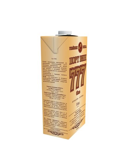 Портвiн 777. Вино типу порт, біле. ПОРТВИН 777 Burnas Winery 1л, зображення 3