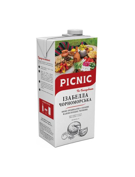 Ізабелла Picnic 1L