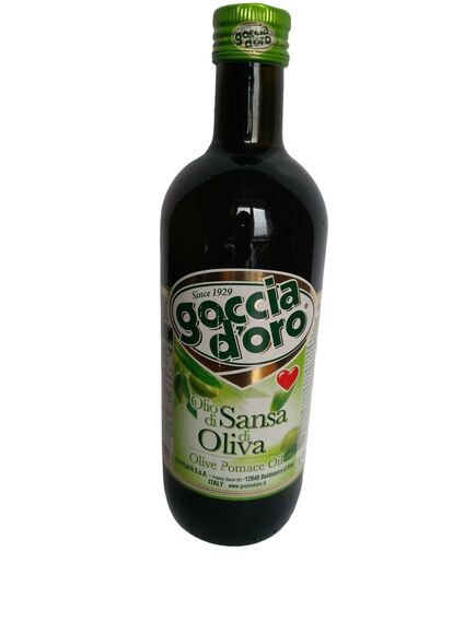 Оливковое Масло Olio di Sansa di Oliva Goccia Doro - 1 л (Италия) - Оригинал