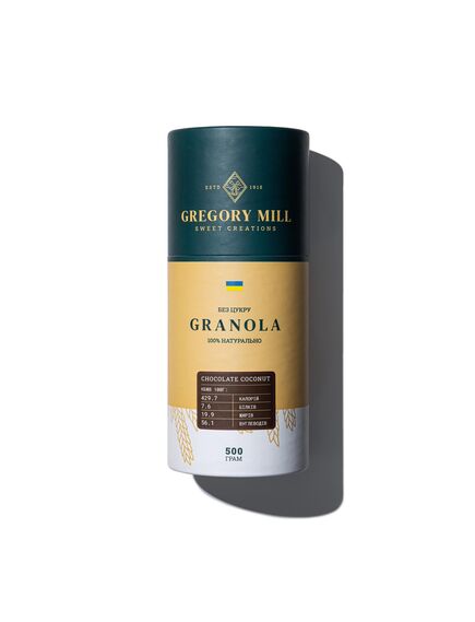 Гранола Gregory Mill Chocolate Coconut, 500 г
