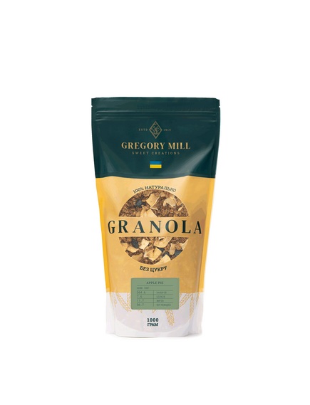 Гранола Яблучний пиріг Gregory Mill Apple Pie, 1000 г