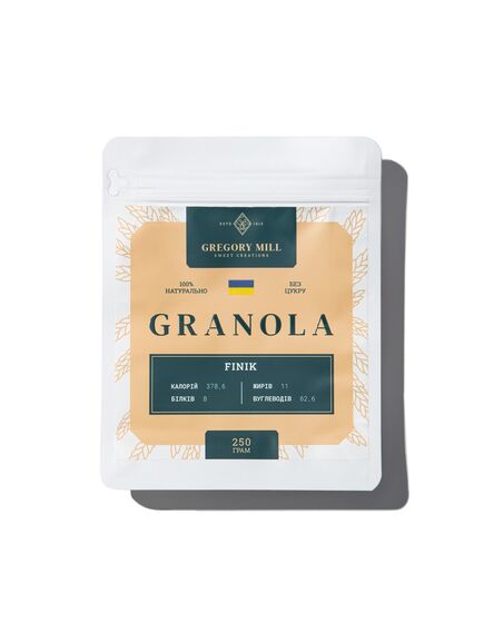 Гранола Фінік Gregory Mill Finik, 250 г