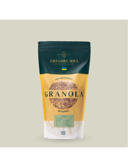 Гранола Фінік Gregory Mill Finik, 1000 г + 3D-іграшка в подарунок