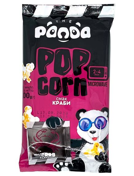 Попкорн Panda краб для мікрохвильової печі 100г (4820196731504)