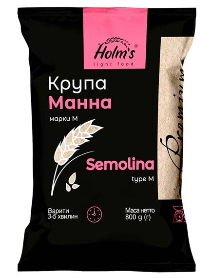 Крупа манна Holm's light foods 800г